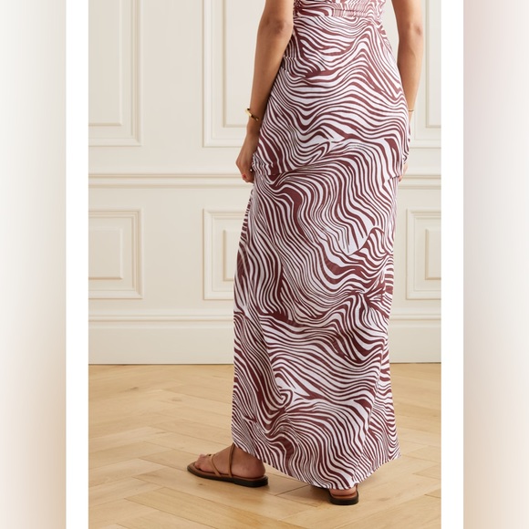 Faithfull the Brand Zinnea printed voile pareo - Picture 2 of 5